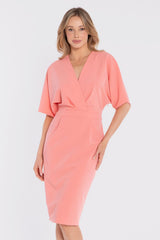 Versatile Knee-Length Stretch Dress