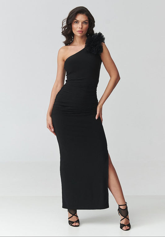  Long dress model 228320 Makadamia 