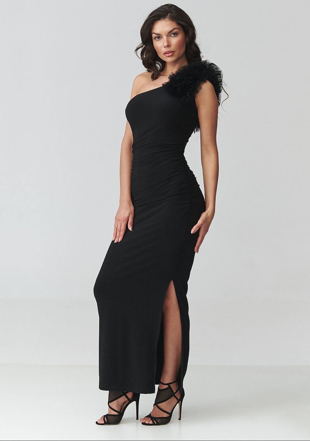  Long dress model 228320 Makadamia 