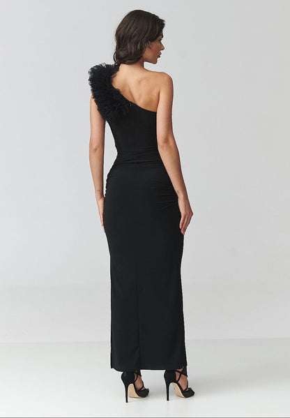  Long dress model 228320 Makadamia 