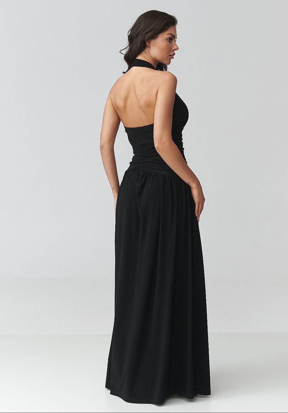  Long dress model 228323 Makadamia 