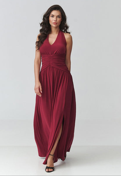  Long dress model 228324 Makadamia 