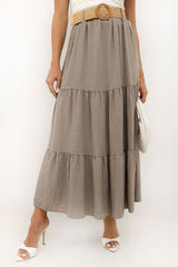 Boho Styled Tiered Skirt