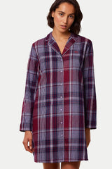 Plaid Cotton Nightshirt