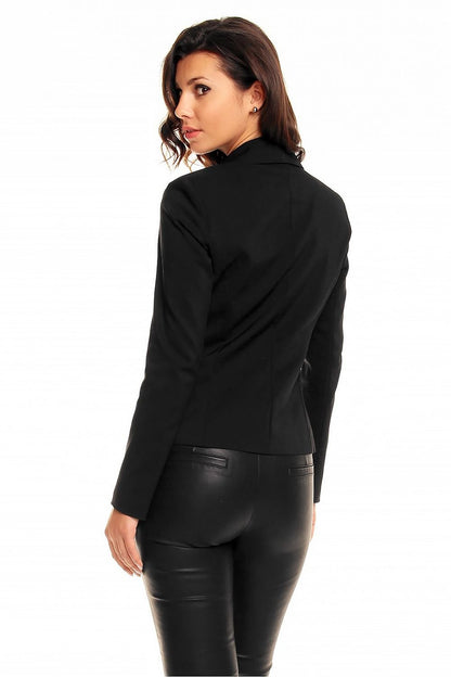 Deep Neckline Elegant Blazer