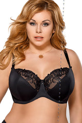 Gorsenia Lingerie Soft Bra Matte Knitted Fabric