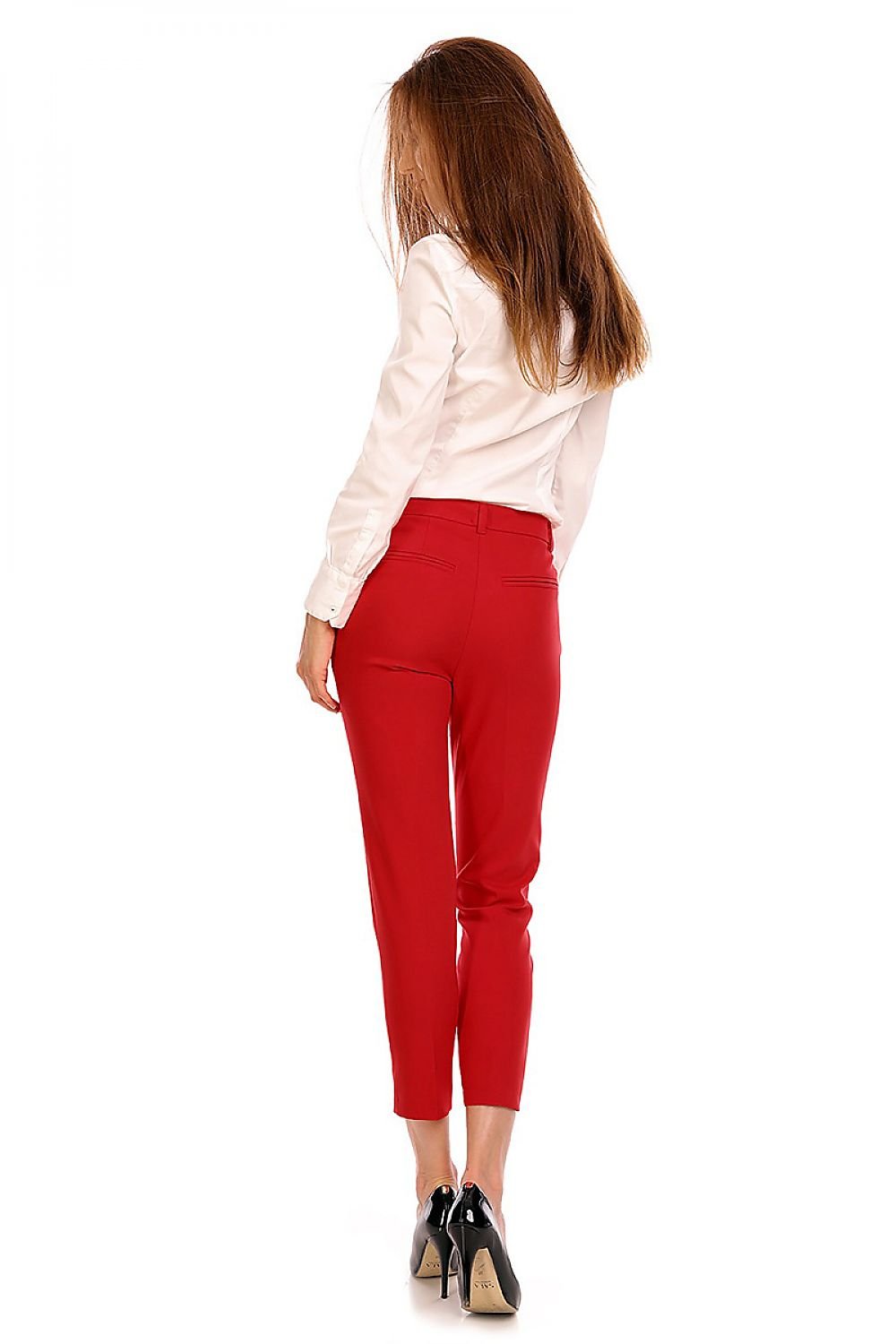 Button and Zip Fly Women's Trousers