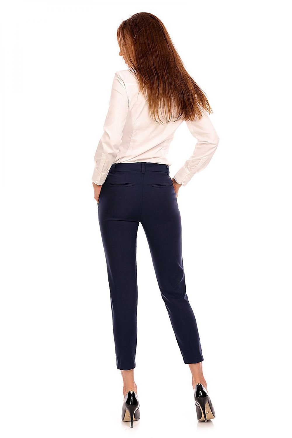 Button and Zip Fly Women's Trousers