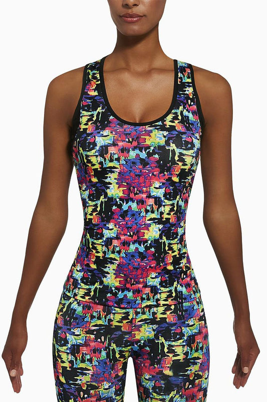 Colorful Patterned Tank Top