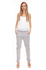 PeeKaBoo Maternity Sweatpants with Ankle Decorated Bows