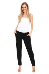 PeeKaBoo Maternity Cigarette Trousers with Non-Pressure Panel