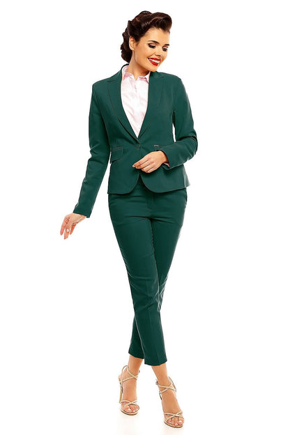 Deep Neckline Elegant Blazer