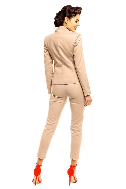 Deep Neckline Elegant Blazer