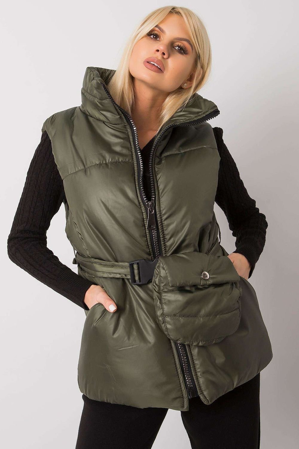 Belted Down Vest