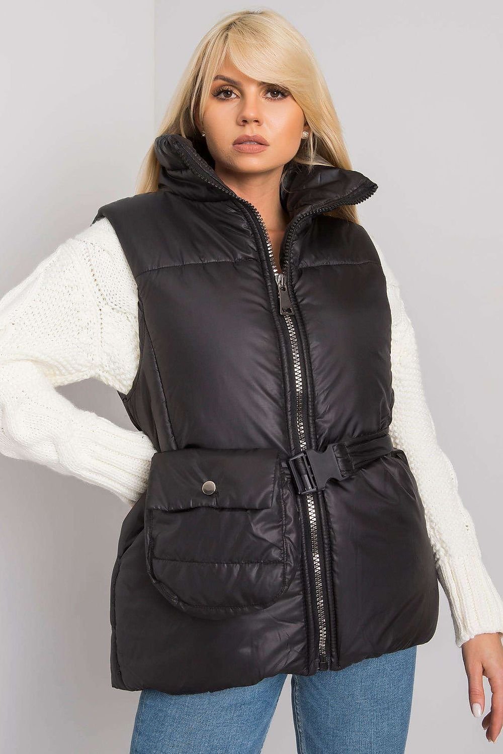 Belted Down Vest