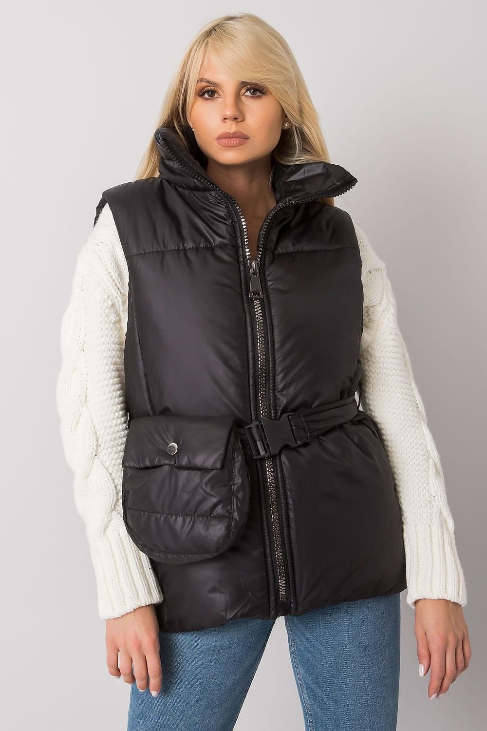 Belted Down Vest