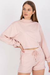 Straight Cut Sweatshorts with Side Pockets