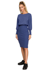 Comfortable Cotton Knit Daydress