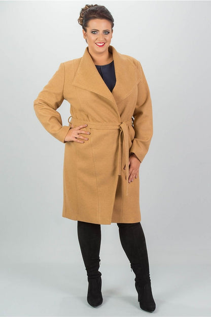 Belted Wool Blend Klara Coat