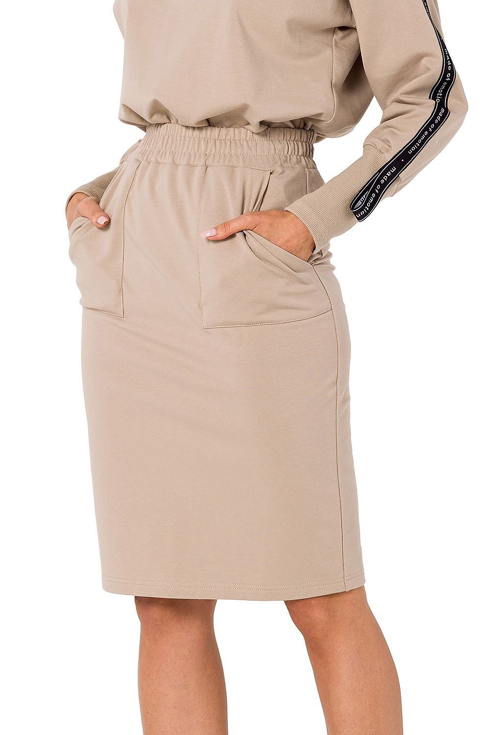 Sweatshirt Knit Skirt