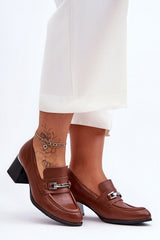 Classic Leather Pumps with Comfort Insole