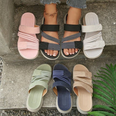 Open Toe Adjustable Strap Sandals