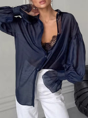 Flounce Sleeve Shirt