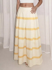 Striped Maxi Skirt