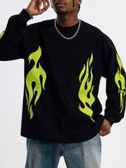 Men's Graphic Long Sleeve T-Shirt