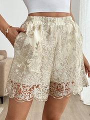 Elastic Waist Shorts