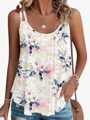 Eyelet Double Strap Tank