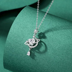 Planet Heart Pendant Necklace
