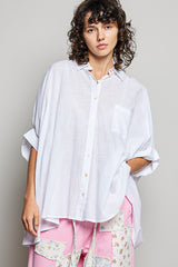 Half Dolman Sleeve Shirt