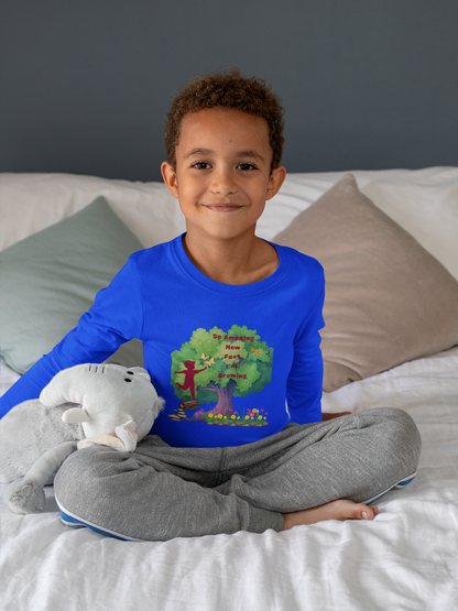 Growing Toddler Long Sleeve Tee - So Amazing How Fast I'm Growing